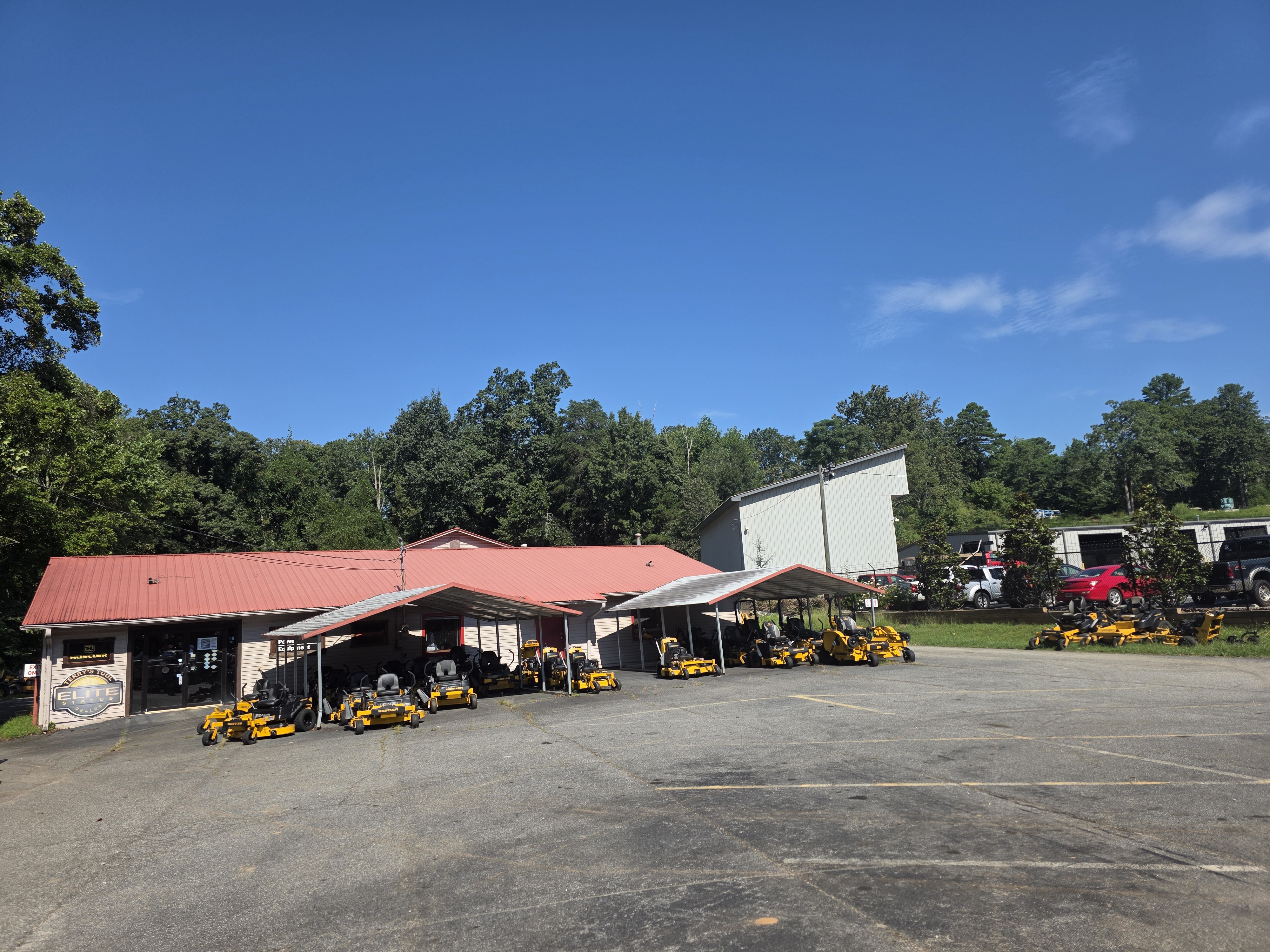 Skid steer rental equipment available at Terry's Equipment Sales in Cumming GA